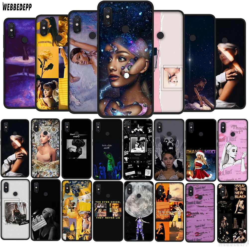 WEBBEDEPP Ariana Grande TPU чехол для Xiaomi Redmi 5A 6A S2 5 Plus Note 6 7 Pro мягкий чехол|Бамперы| |