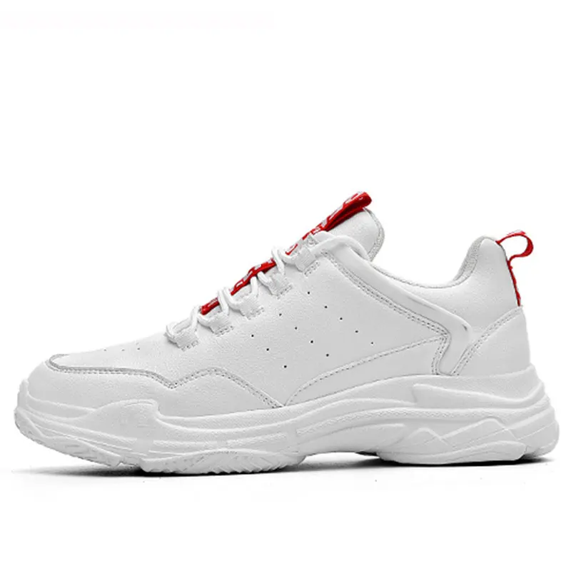 2859-White Men Sneakers Breathable Air Mesh Outdoor Sport Shoes Men Non-slip Comfortable Flats Training Running Shoes Zapatos De Hombre - Color: 2859-White