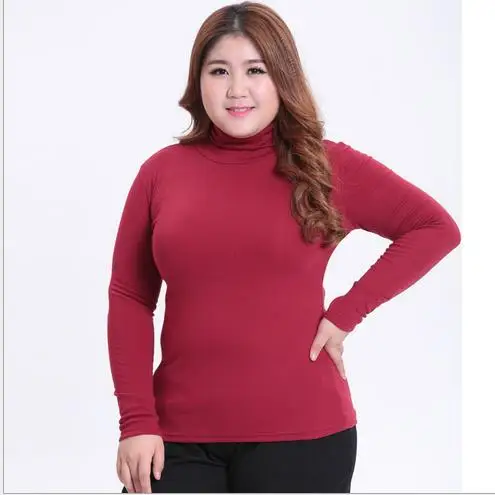 2XL-6XL Плюс Размер Женская одежда 2018 осень зима над размером d однотонная детская
