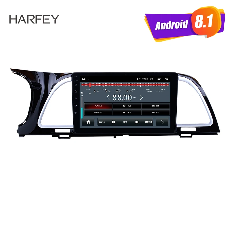 Автомобильный мультимедийный плеер Harfey 9 дюймов радио GPS навигация для KIA K4