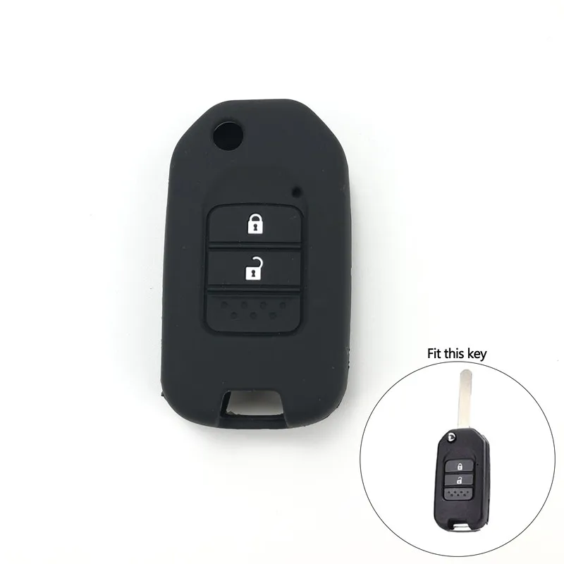 Силиконовый чехол для автомобильного ключа Honda Ciimo Elysion|key case for car|car key coverhonda crv |