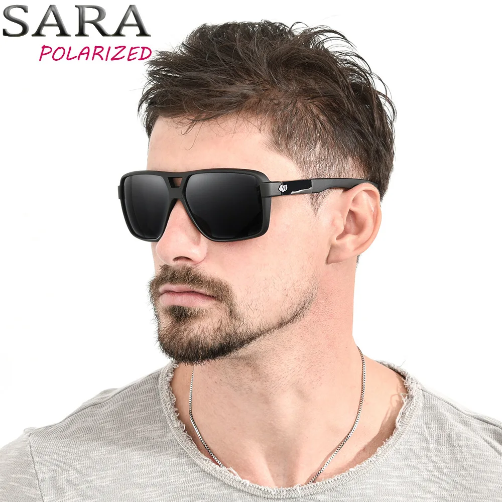 Солнечные очки SARA поляризационные UV400 для мужчин и женщин аксессуар от солнца