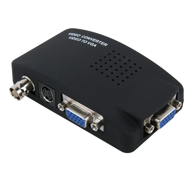 BNC S Video к VGA видео преобразователь адаптер монитор сигнал сигналу VGA|Коннекторы и