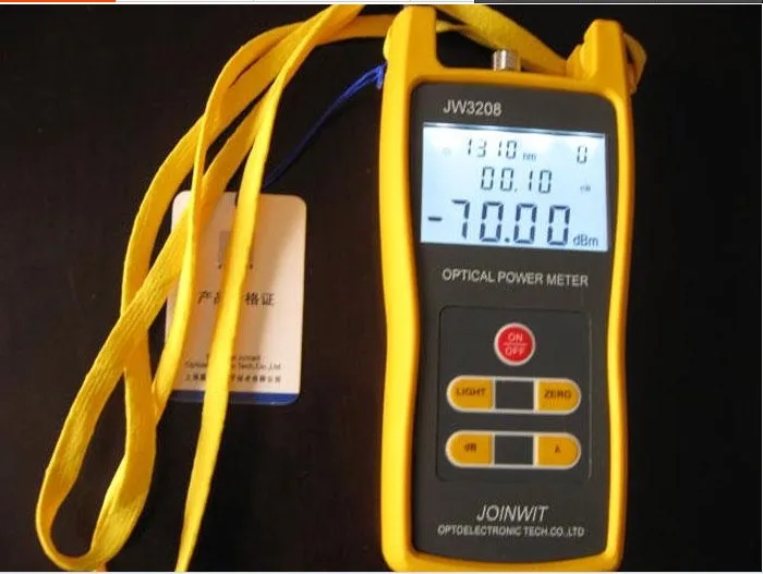 Fiber Optical Multimeter -70~+6dBm JW3208A High Precision Power Meter and JW3109 Light Source 1310/1550nm | Мобильные телефоны и