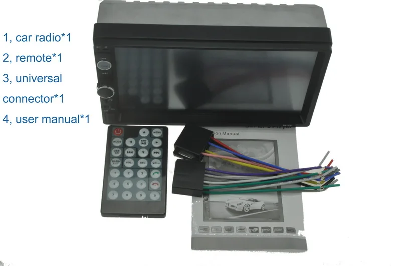 MP5 плеер стерео радио FM USB TF 2DIN 7 дюймов Камера заднего вида сенсорный экран Bluetooth Зеркало Ссылка экран зеркало для телефона Android
