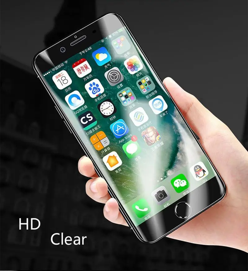 Гидрогелевая пленка из ТПУ с защитой от синего излучения для Nokia 8 Sirocco прозрачная