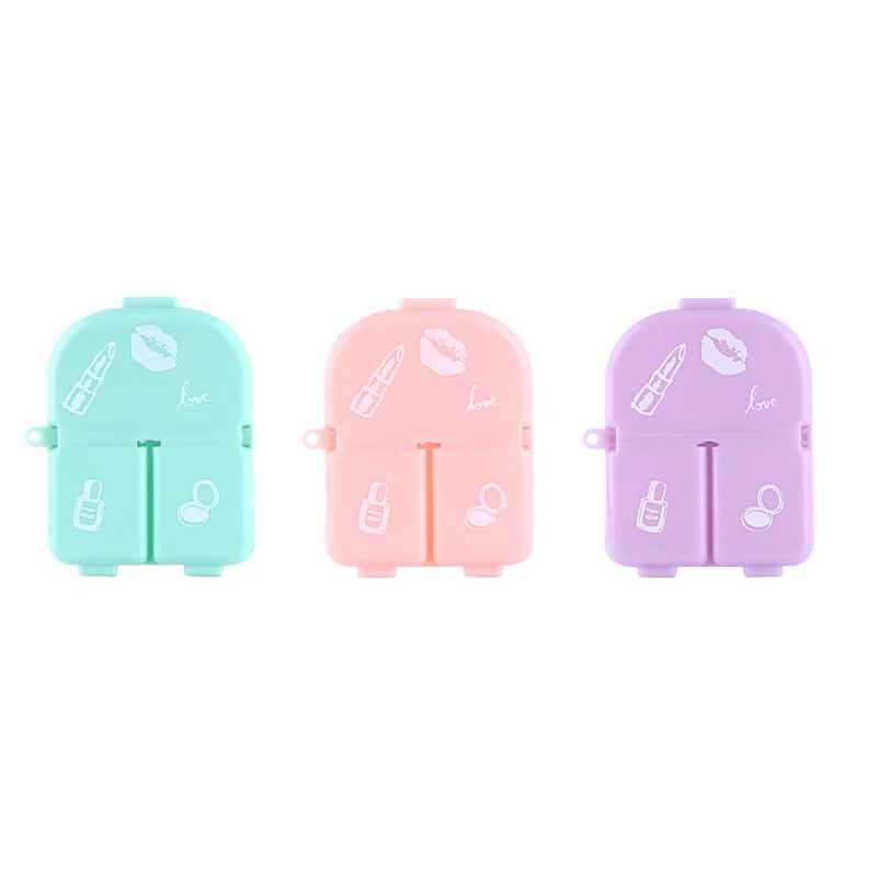 1Pc Refillable Bottles Multi-function Packaging Storage Box Portable Lanyard Jewelry Makeup Pill | Красота и здоровье