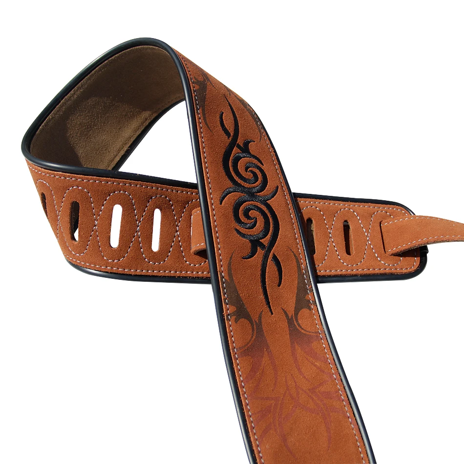 Ремешок для гитары MUKU мягкий толстый с красивой вышивкой|guitar strap|bass strapstrap bass |