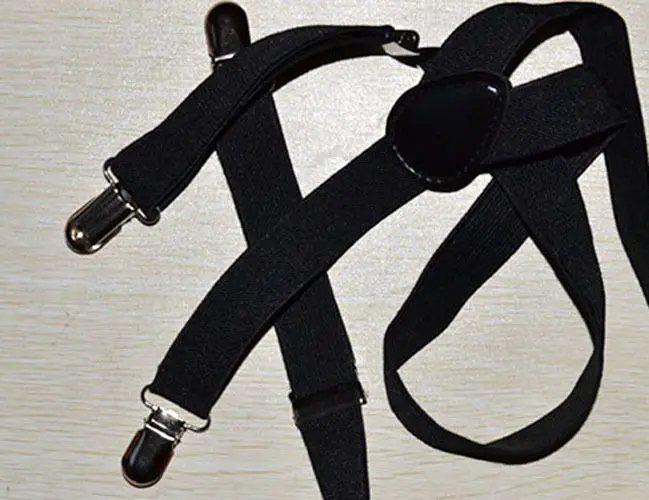 Детские эластичные подтяжки Y образной формы с регулируемыми лямками 8 цветов