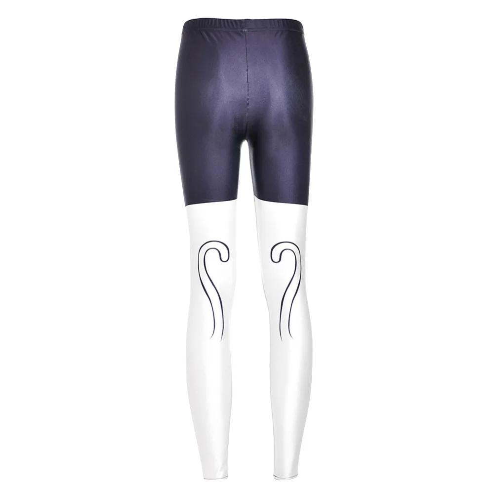 4XL Fashion Women Galaxy Leggings Lovely Cat Printed Style Pants Black Milk Kawwai Elastic Slim Leggins | Женская одежда