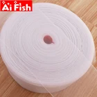 Белый прозрачный пояс для штор, Аксессуары для штор s, люверсы, кольца, полиэстер с подкладкой, крючок, лента для штор, Натяжная лента CP101 #4