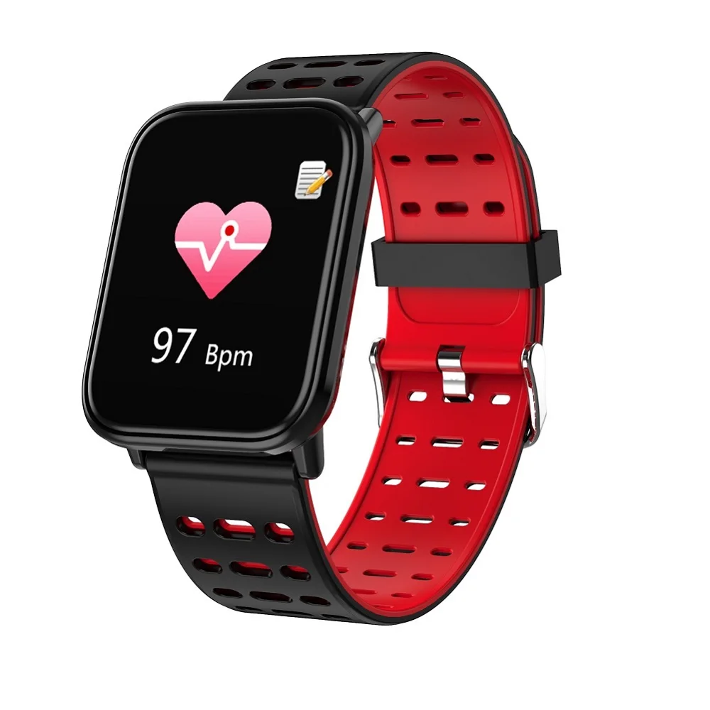 2019 Newly Touch Screen Smart Watch Blood Pressure Heart Rate Tracker Sleep Sports watch For IOS Android | Электроника