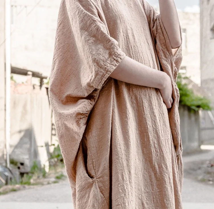 2019 новое летнее женское платье Повседневная Удобная хлопковая куртка свободные