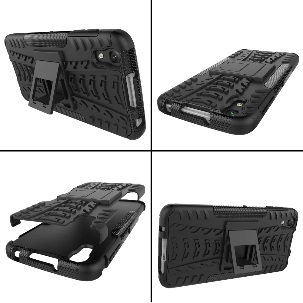 Чехол Hybrid TPU + PC Armor Hard Silicone для Alcatel Idol 4 One Touch 6055U 6055Y 6055K.