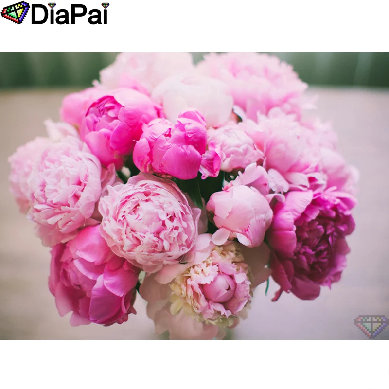 

DIAPAI Diamond Painting 5D DIY 100% Full Square/Round Drill "Flower landscape" Diamond Embroidery Cross Stitch 3D Decor A18520