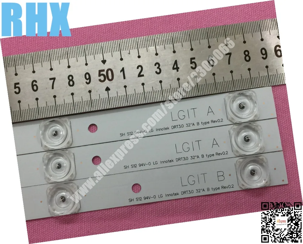 3 шт./лот альтернатива 32 ''LG TV LED подсветка LV320DUE 6916L1974A 1975A 6916L 1974A 2223A 2224A 6LED|backlight