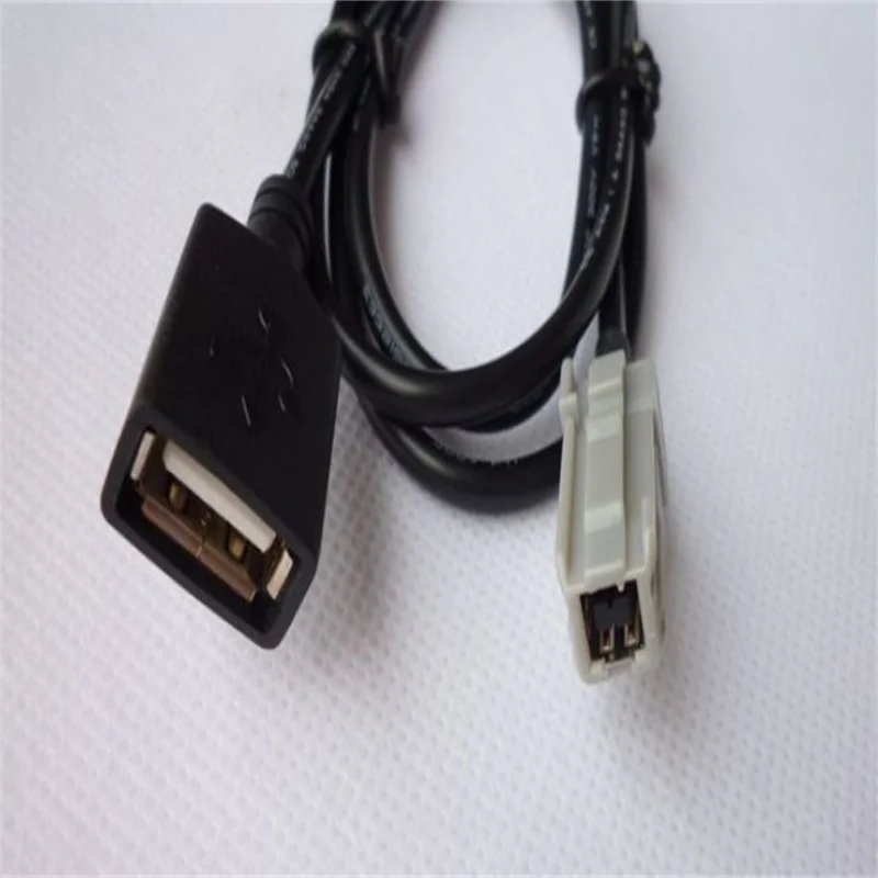 Горячая Распродажа 2018 USB аудио адаптер Женский кабель для Toyota Camry Venza Yaris