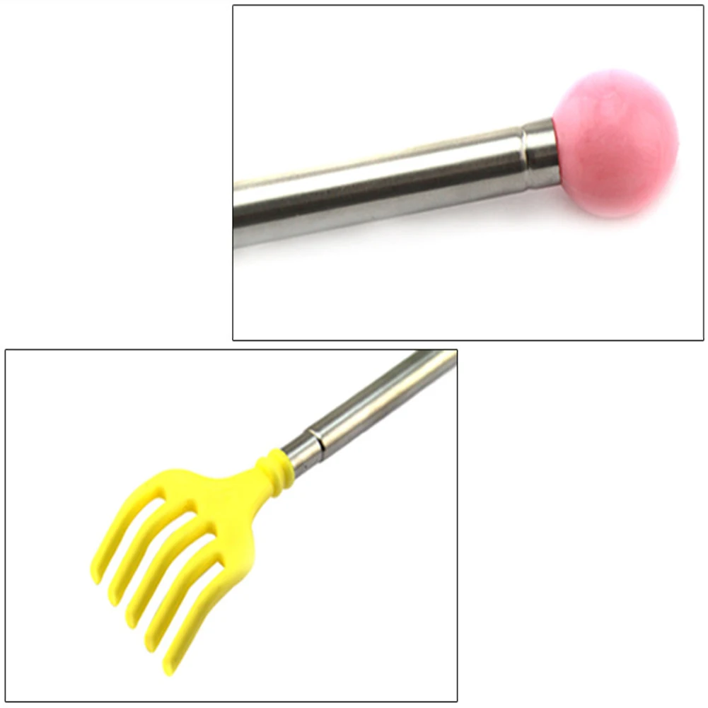 35# Adjustable Extendable Back Scratcher Stainless Steel Anti Itch Claw Massager |