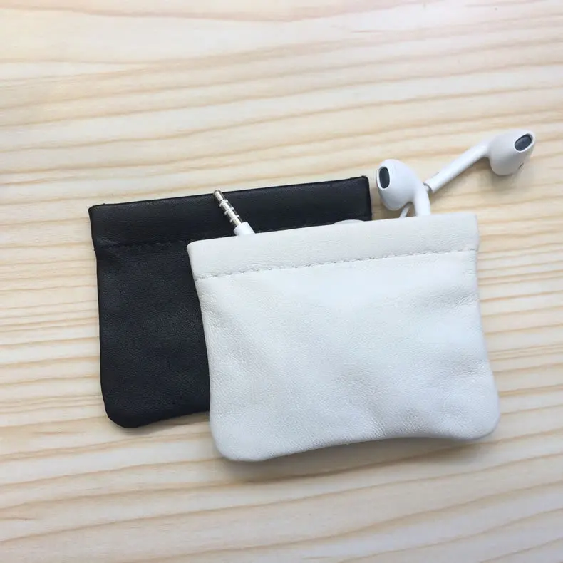 Чехол для наушников из натуральной кожи|earphone bag|headphone pouchbag headphones |