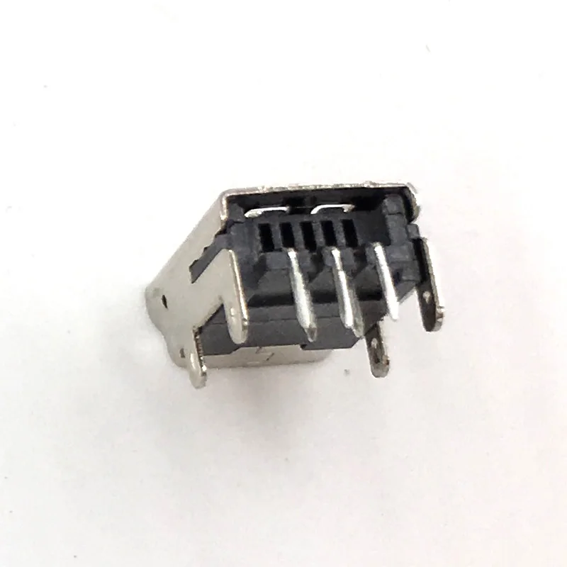 20 шт мини USB 5pin гнездовой разъем 4 ноги 90 градусов Pin для хвоста зарядки мобильного