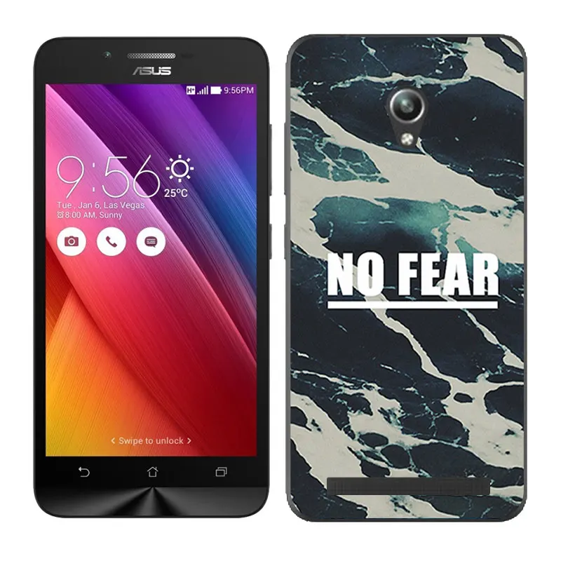 Защитный Мягкий чехол из ТПУ для ASUS Zenfone GO ZC500TG 5 0 дюйма телефона с рисунком