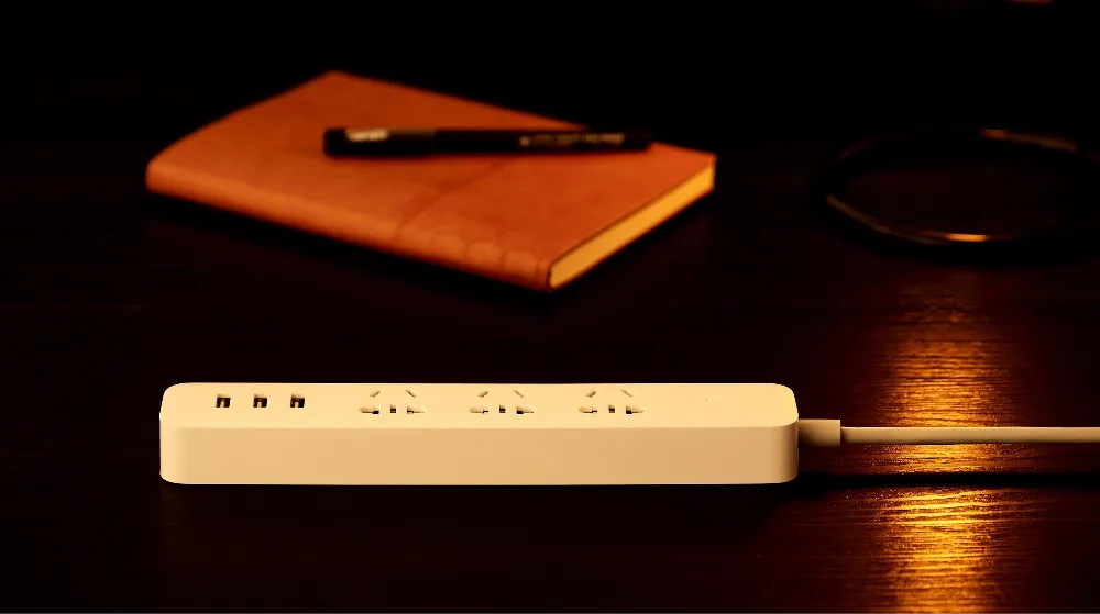 Новое поступление Xiao mi Qing mi умный дом электрическая розетка Wifi приложение беспроводной пульт дистанционного управления 3 порта 3 USB розетка