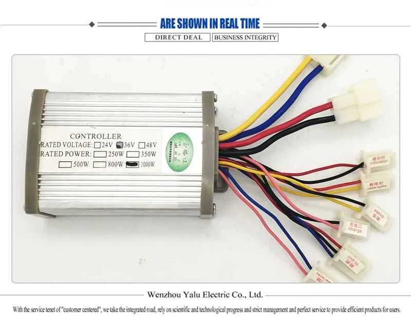 1000W24V36V48V мотор щетка контроллер скутера аксессуары контроллер скорости двигателя части контроллер двигателя