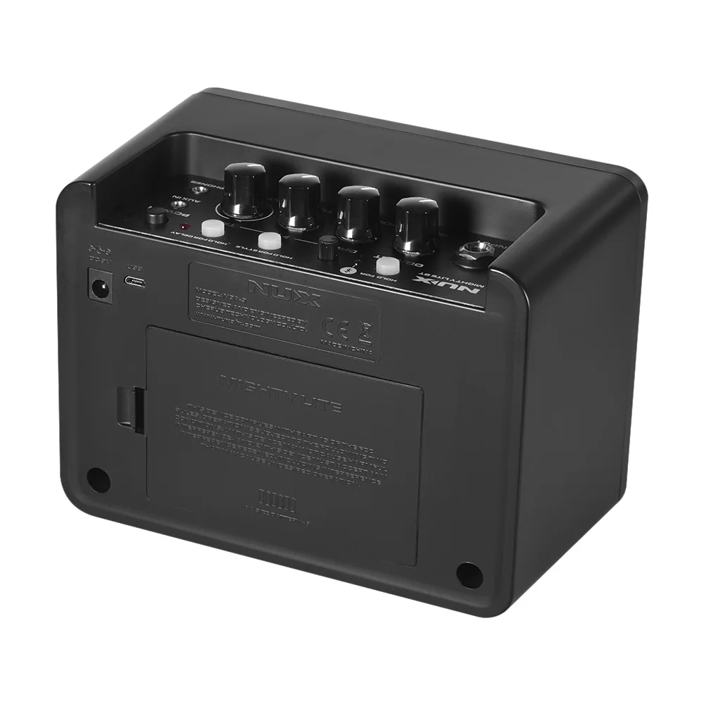 NUX Mighty Lite BT гитарный усилитель мини настольный электрогитарный усилитель 3 Вт 3 канала встроенные эффекты задержки реверберации 9 барабанных моделей