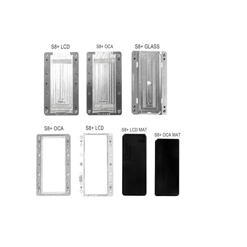Ока/стекло/LCD ламинирование и выравнивание формы для Samsung изогнутый экран S6 + S7 S8 S9