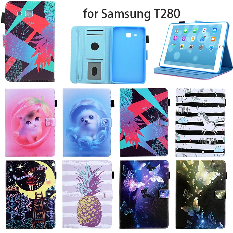 Чехол подставка для Samsung galaxy tab A 7 0 T280|Чехлы планшетов и электронных книг| |