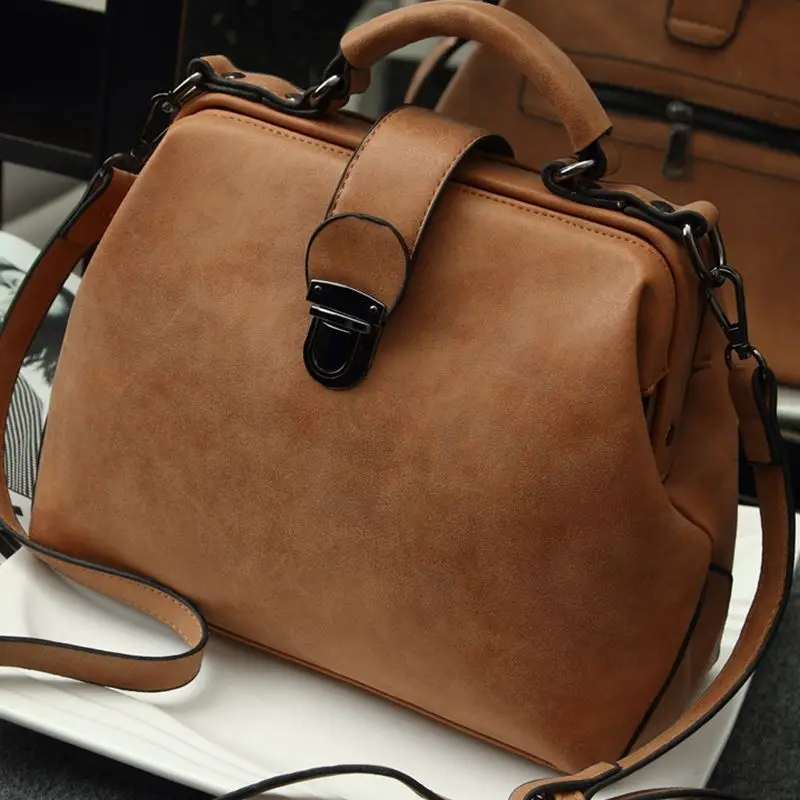 

Женская сумка BARHEE, винтажная сумка на плечо из искусственной кожи