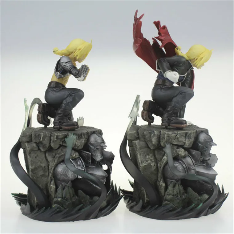 22cm Cartoon Anime Fullmetal Alchemist Action Figure Edward Elric Limited Edition Ver Model 1/8 Scale Painted Fighting Toy 8.7'' |