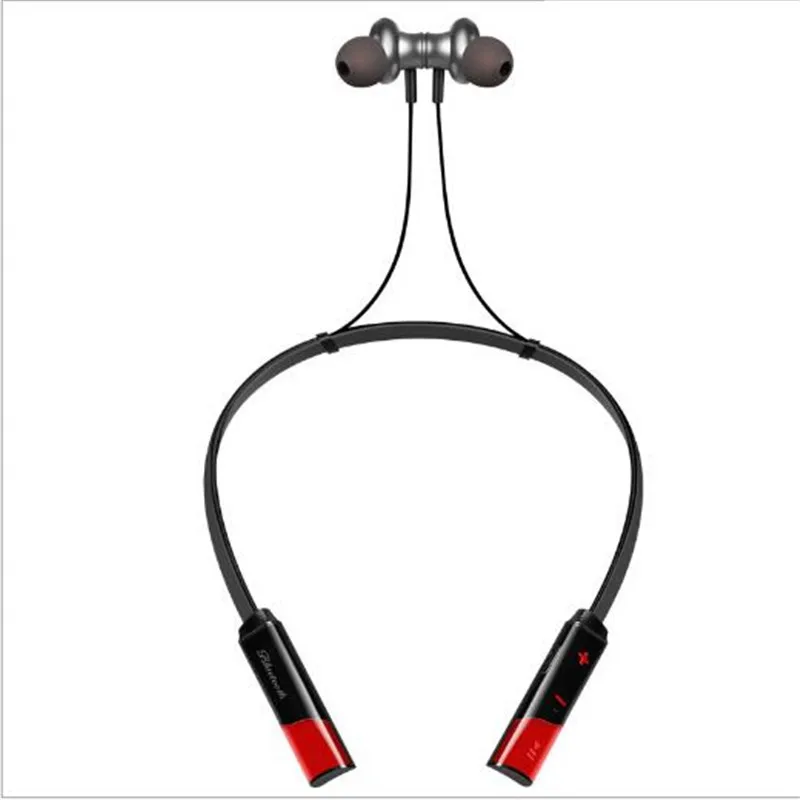 Y10 Беспроводной Bluetooth наушники Спорт бас стерео Магнитная шейным гарнитура