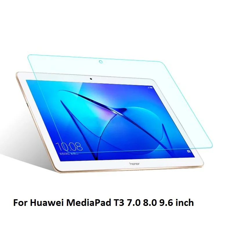 Защитная пленка для экрана из закаленного стекла защиты Huawei MediaPad T3 7 0 8 9 6 10 дюймов