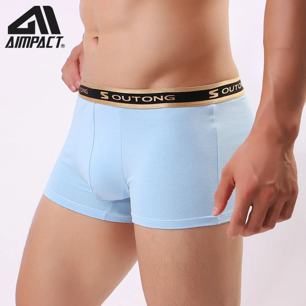 Мужское нижнее белье из хлопка трусы боксеры для мужчин сексуальные геев мягкие