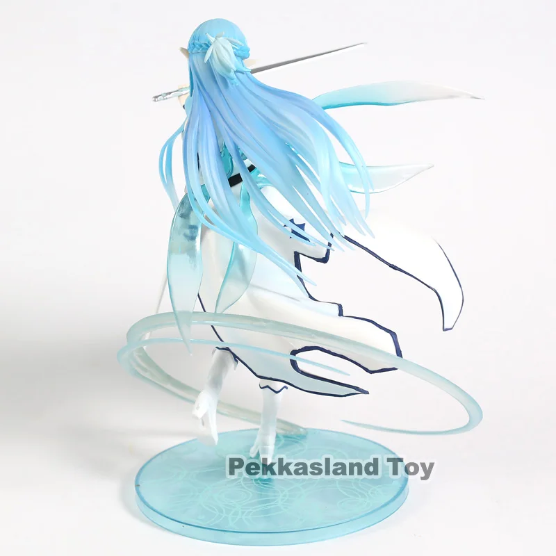 Sword Art Online Yuki Asuna ALO Ver Kirigaya Kazuto ПВХ фигурка Коллекционная модель игрушки