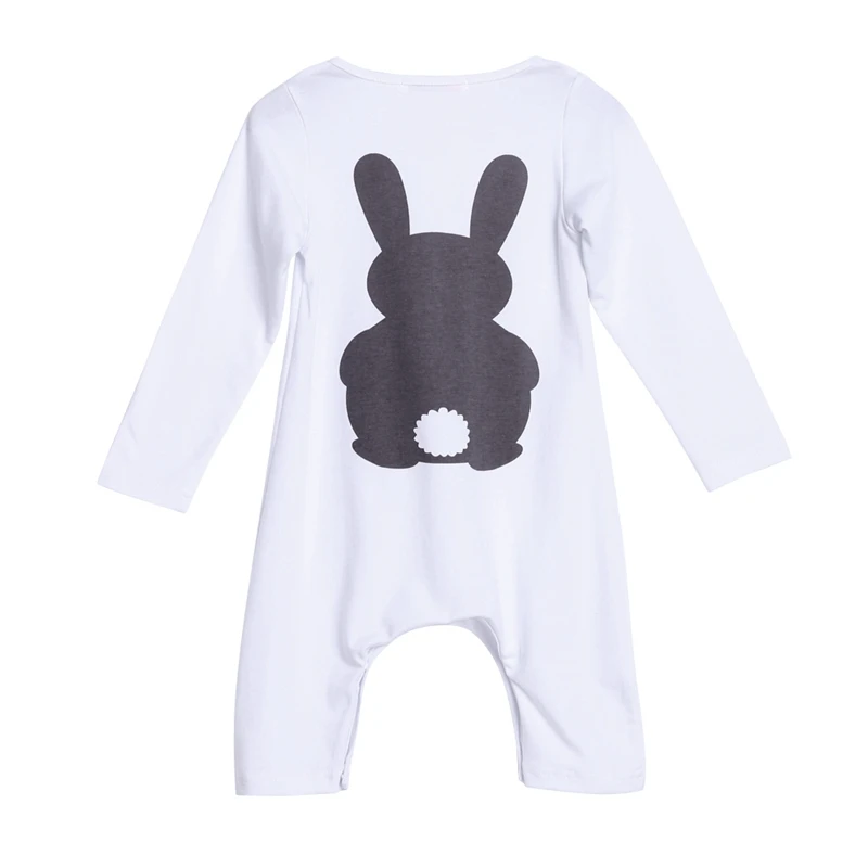 2018 для Bebek Infantil маленьких комбинезоны малышек Банни зимние теплые костюмы