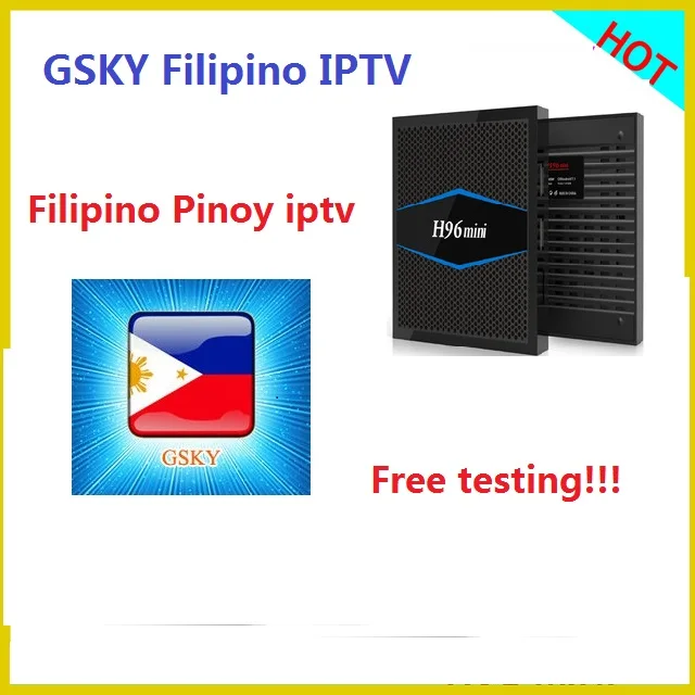 Лучший стабильный GSKY PINOY IP tv Филиппинский для всех android tv box