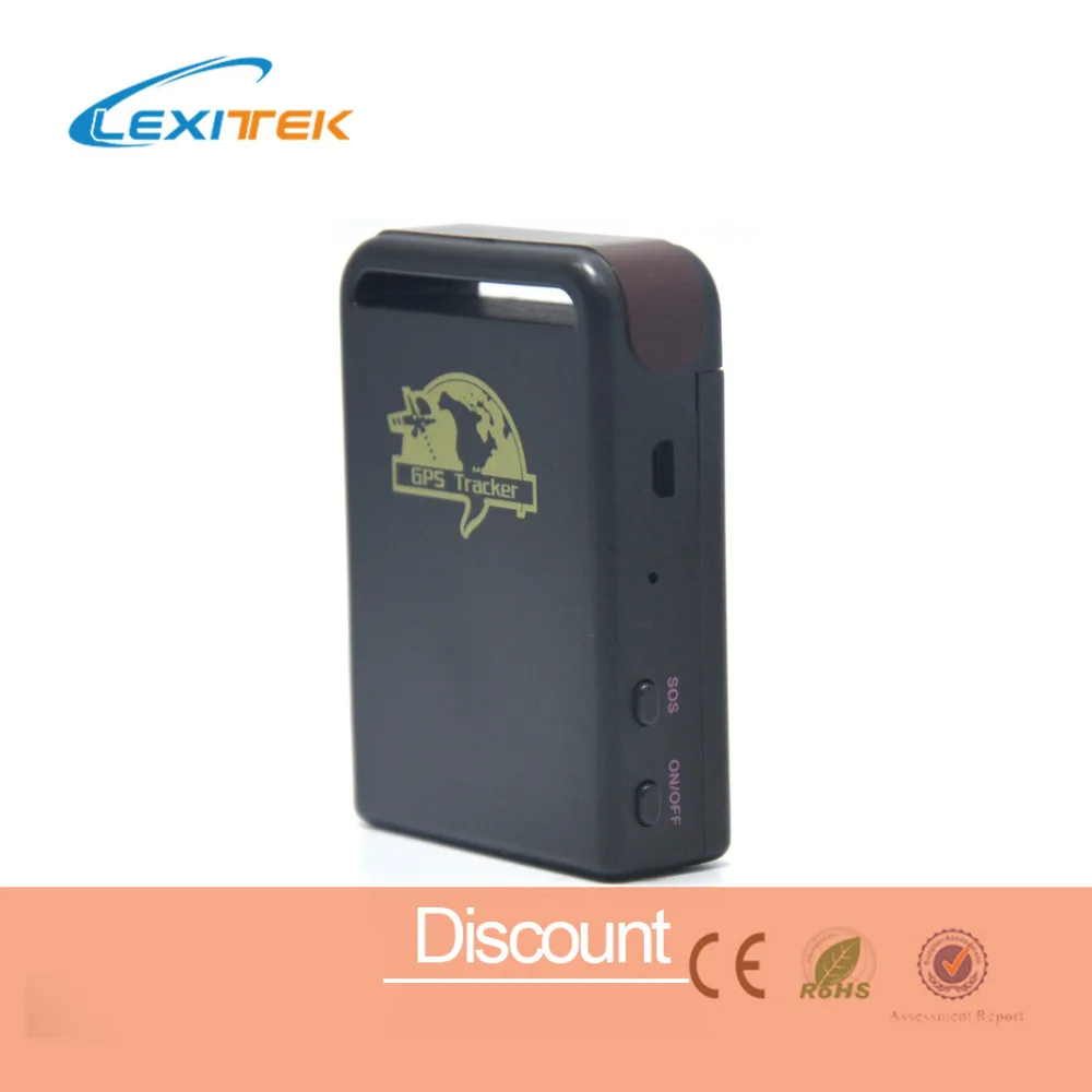 Бесплатная доставка портативный GPS трекер четырехдиапазонный TK102 персональный