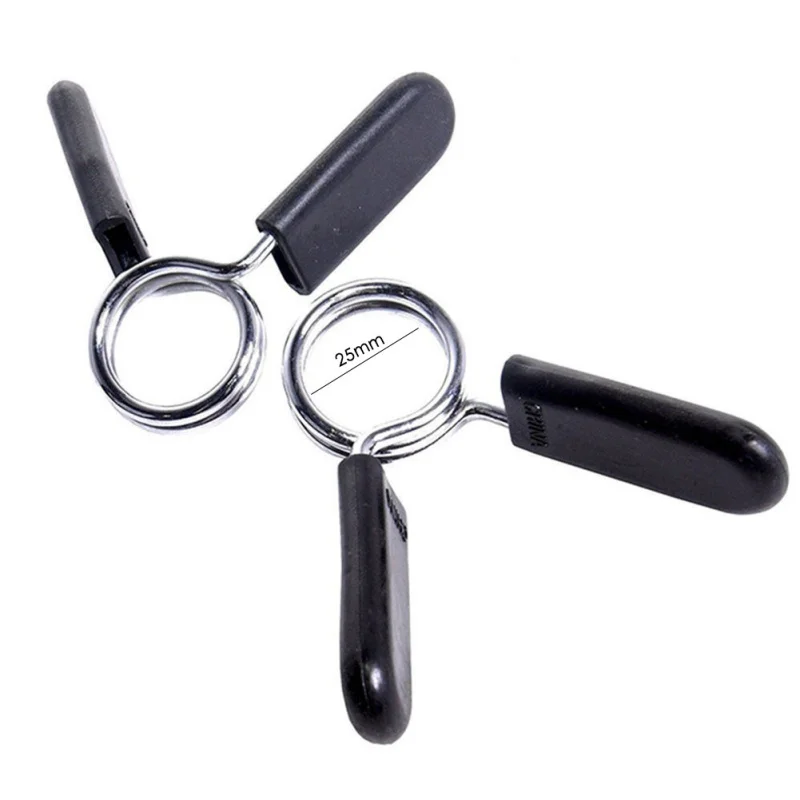 2 шт. спортивный зажим для воротника фитнеса гантели весенний воротник