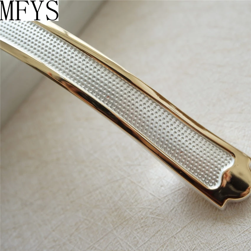 3,7" 5" шикарные ручки ящика ручки для мебели Серебро Золото ручки уникальный шкаф кухонные ручки Ручка двери аппаратное обеспечение