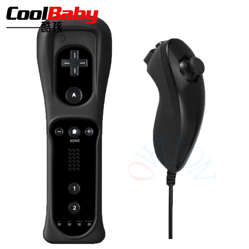 Беспроводной геймпад для Nintendo Wii с дистанционным управлением без движения + Nunchuck