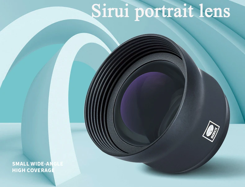 SIRUI 60 мм портретный смартфон Lentille вспомогательный Мобильный объектив внешний зеркальный набор высокого разрешения Универсальный объектив для мобильного телефона