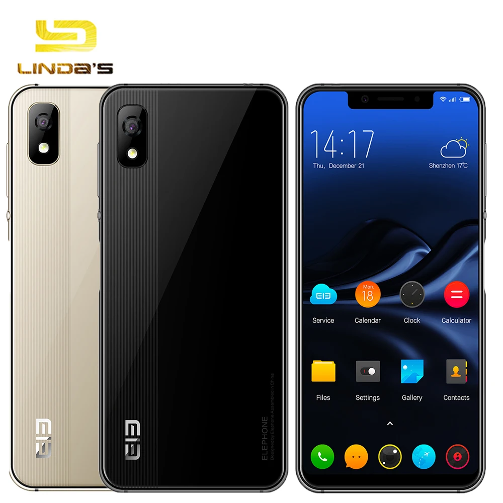 Elephone A4 смартфон 4G распознавание лица 3 ГБ 16 Android 8 1 3000 мАч 5 85 ''телефон MTK6739 4 ядра