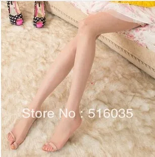 Бесплатная доставка пикантные модные шелковые женские чулки с открытым носком |