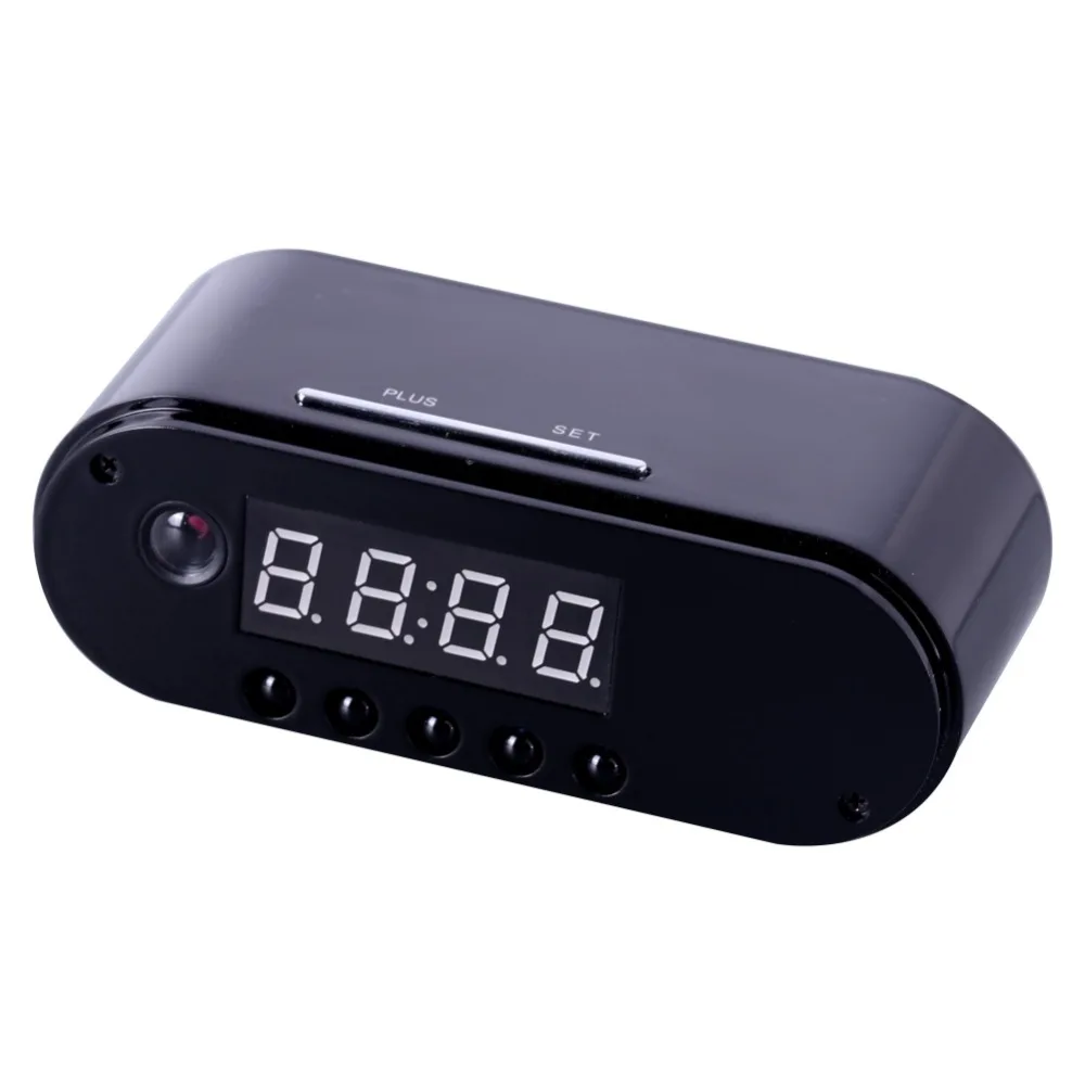 Мини Камера будильник P2P Livecam ИК Ночное видение wi-fi-камера IP 720 Mini DV DVR видеокамеры Wi-Fi пульт дистанционного Управление