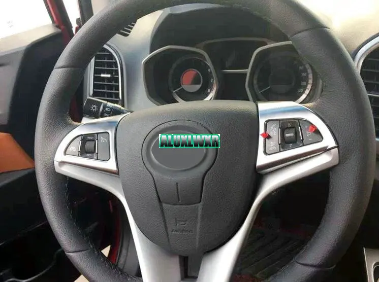 Автомобильный руль с блестками, Накладка для интерьера, отделка для JAC S3 2013 LHD ABS аксессуары для автомобиля-Стайлинг