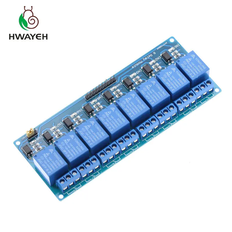 8 канальное 16 релейное строение модуль 5 В 12 для arduino строения в stock.8 дорожный