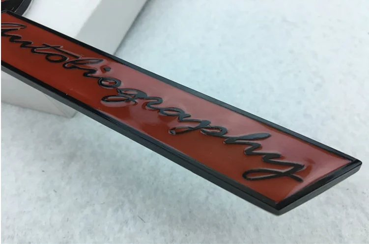 Car Exterior Decoration SV Autobiography Decal for Land Rover Range Rover SV Sticker Freelander 2 Defender Discovery 4 Emblem
