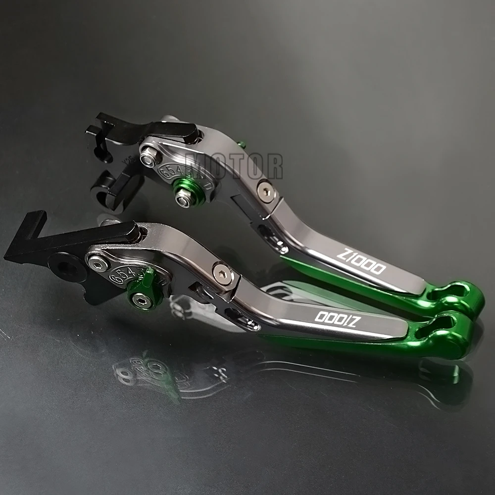 Рычаги сцепления тормоза для Kawasaki Z1000 2003 2018 Z1000SX 2011 Z 1000 SX CNC регулируемые Складные